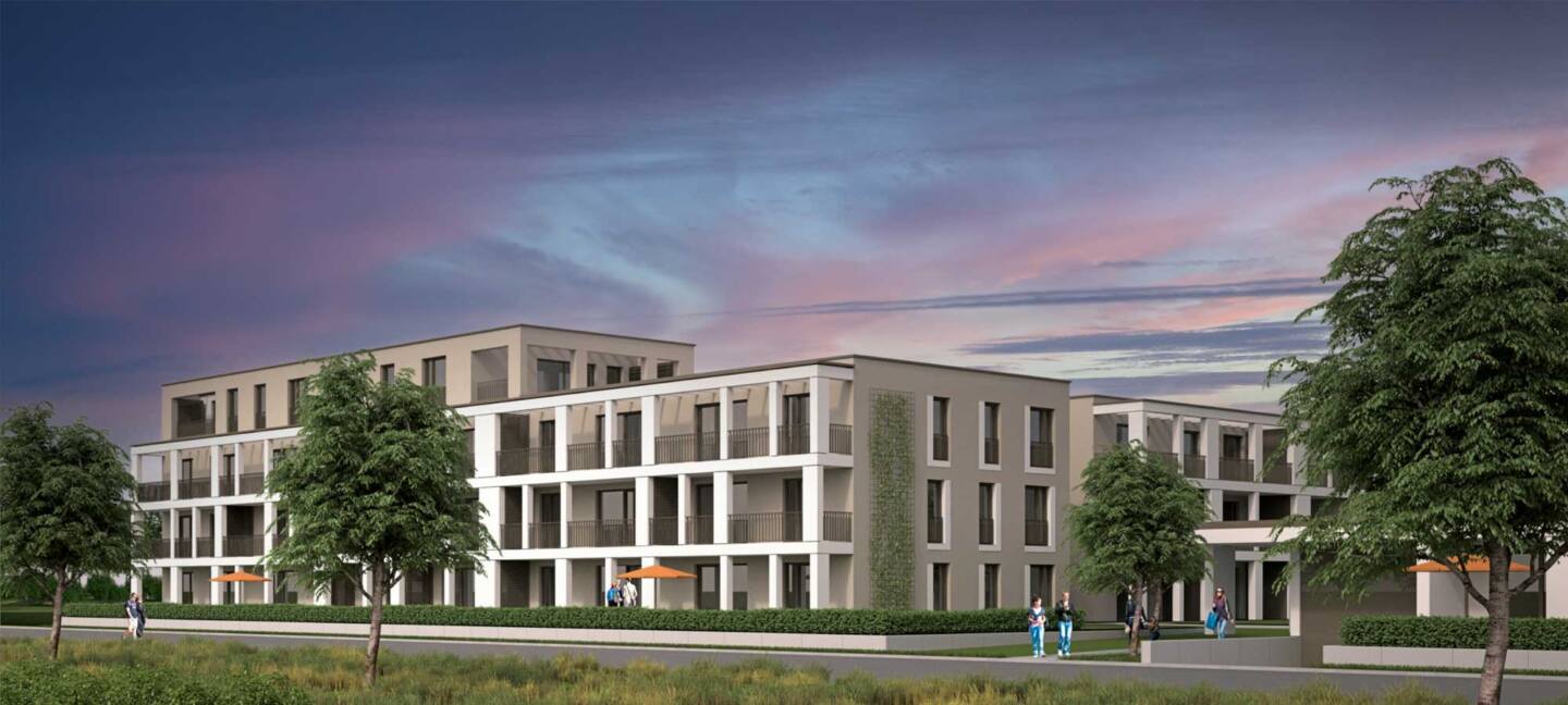 Neubau von 1 bis 5-Zimmer-Eigentumswohnungen in Kirchheim bei München